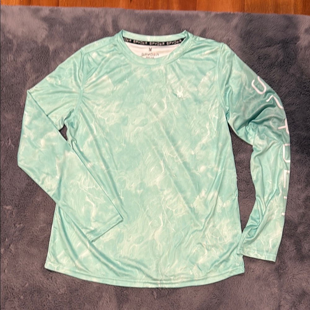 Spyder woman long sleeves quick dry UPF 30 size M new